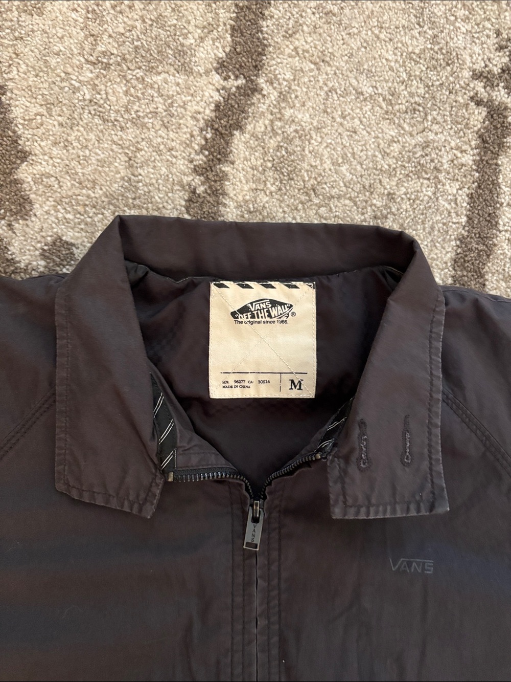 Vans Men's Black Lightweight Shirt Jacket - Picture 2 of 7